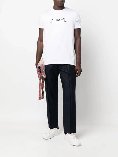 A.P.C. Shibuya logo-print T-shirt outlook