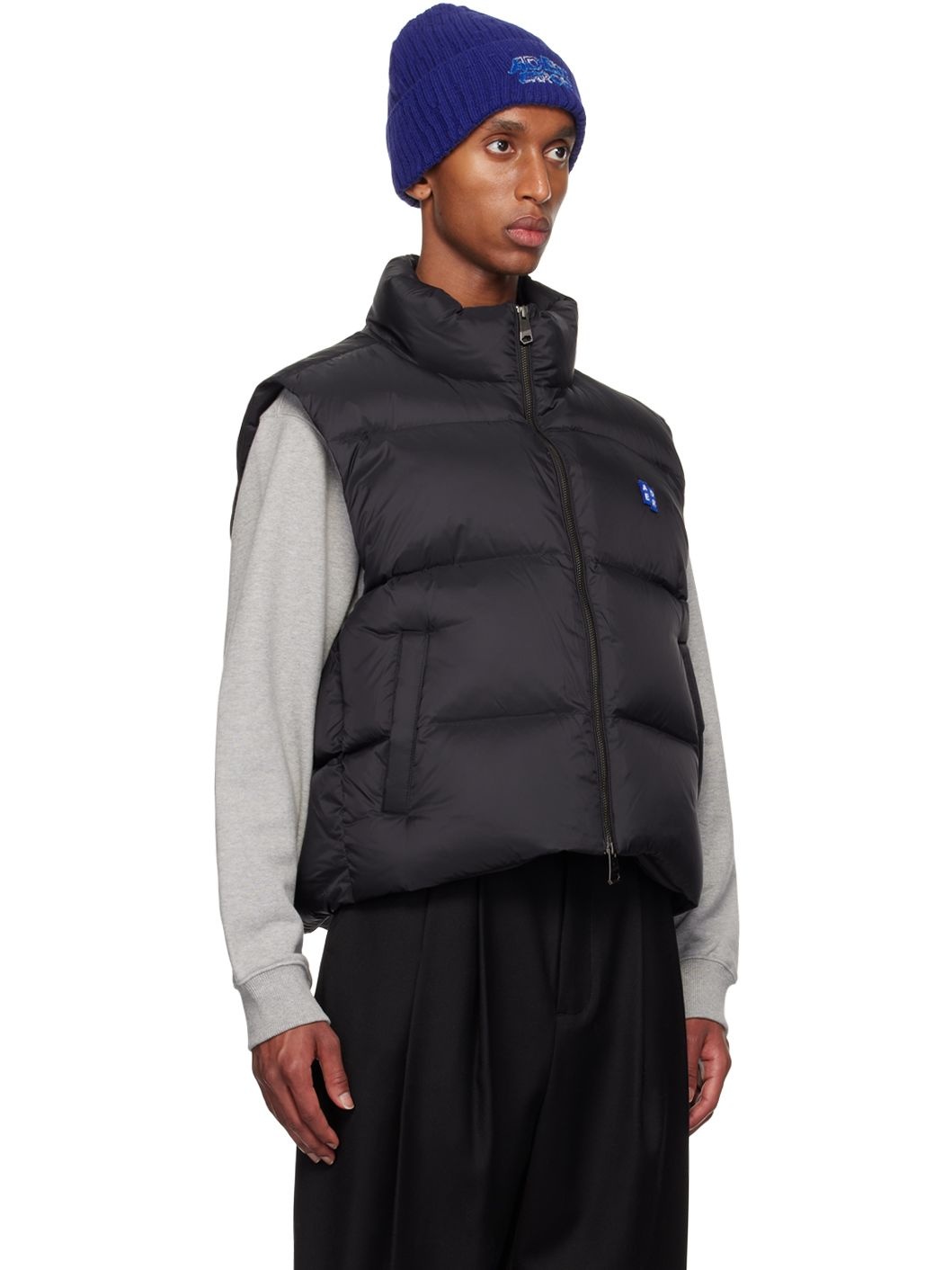 【Ader Error】TRS Tag puffer ves.t 01 Blue TRS Tag 01 Puffer Down Vest by ADER error on Sale