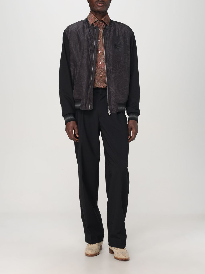 Etro Etro nylon bomber jacket with Paisley print outlook