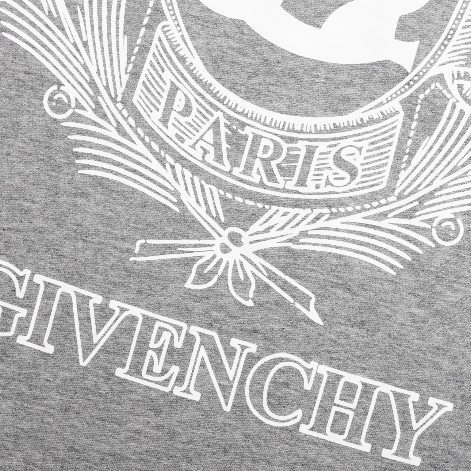 CREST T-SHIRT - LIGHT GREY MELANGE - 4