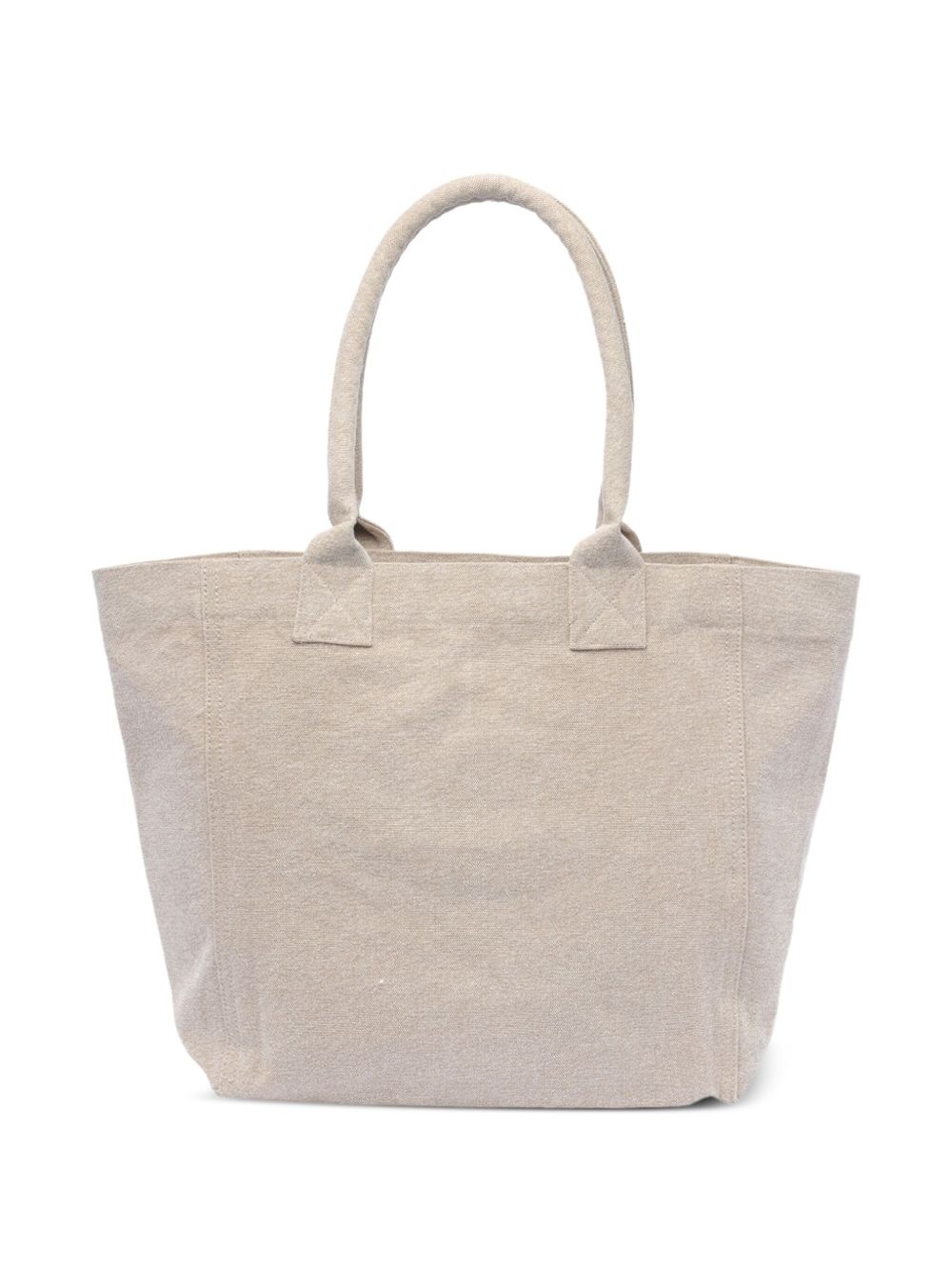 logo-embroidered tote bag - 2