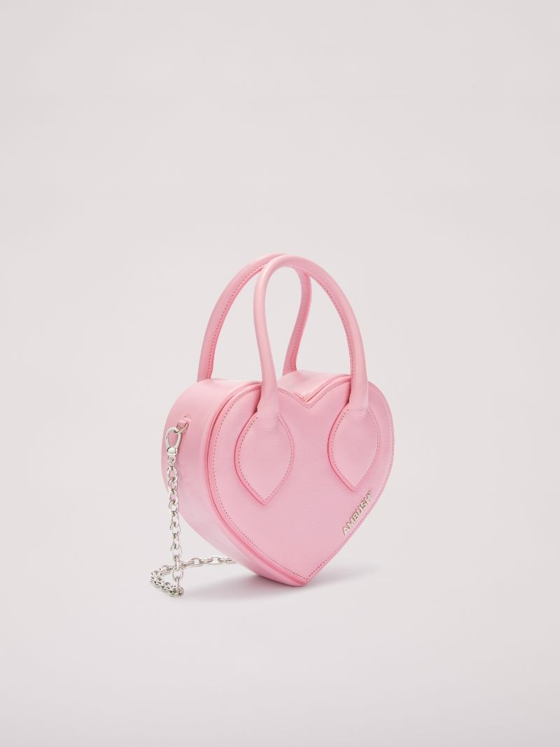 Heart Top Handle Bag - 3