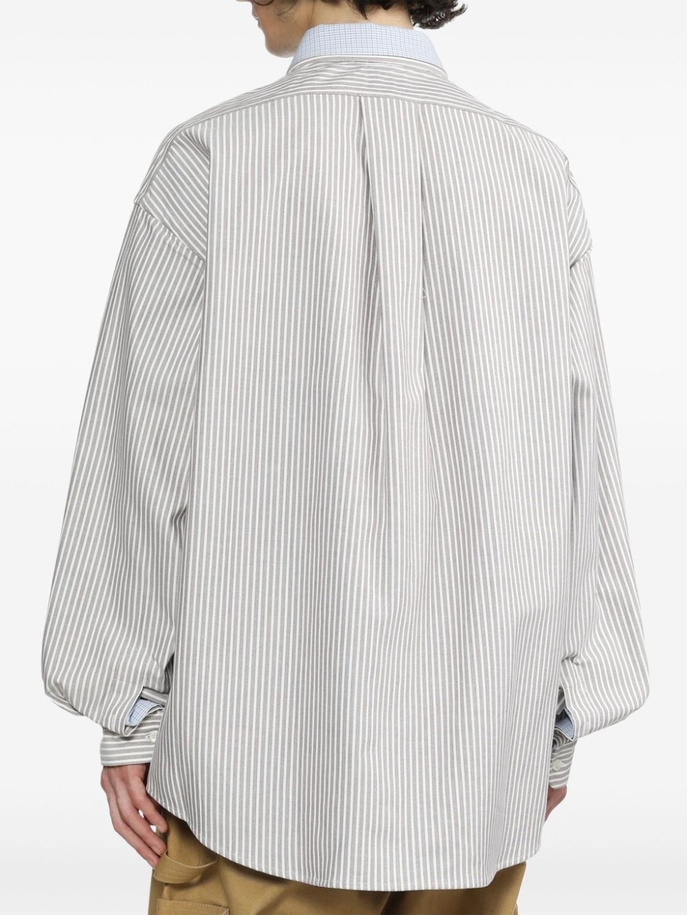 striped cotton shirt - 4