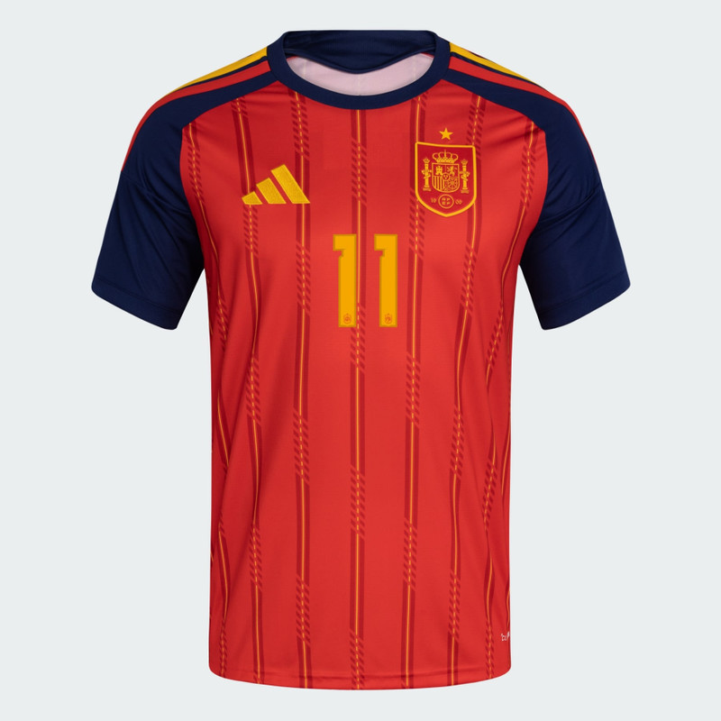 Spain 26 Home Williams Jr Jersey 1