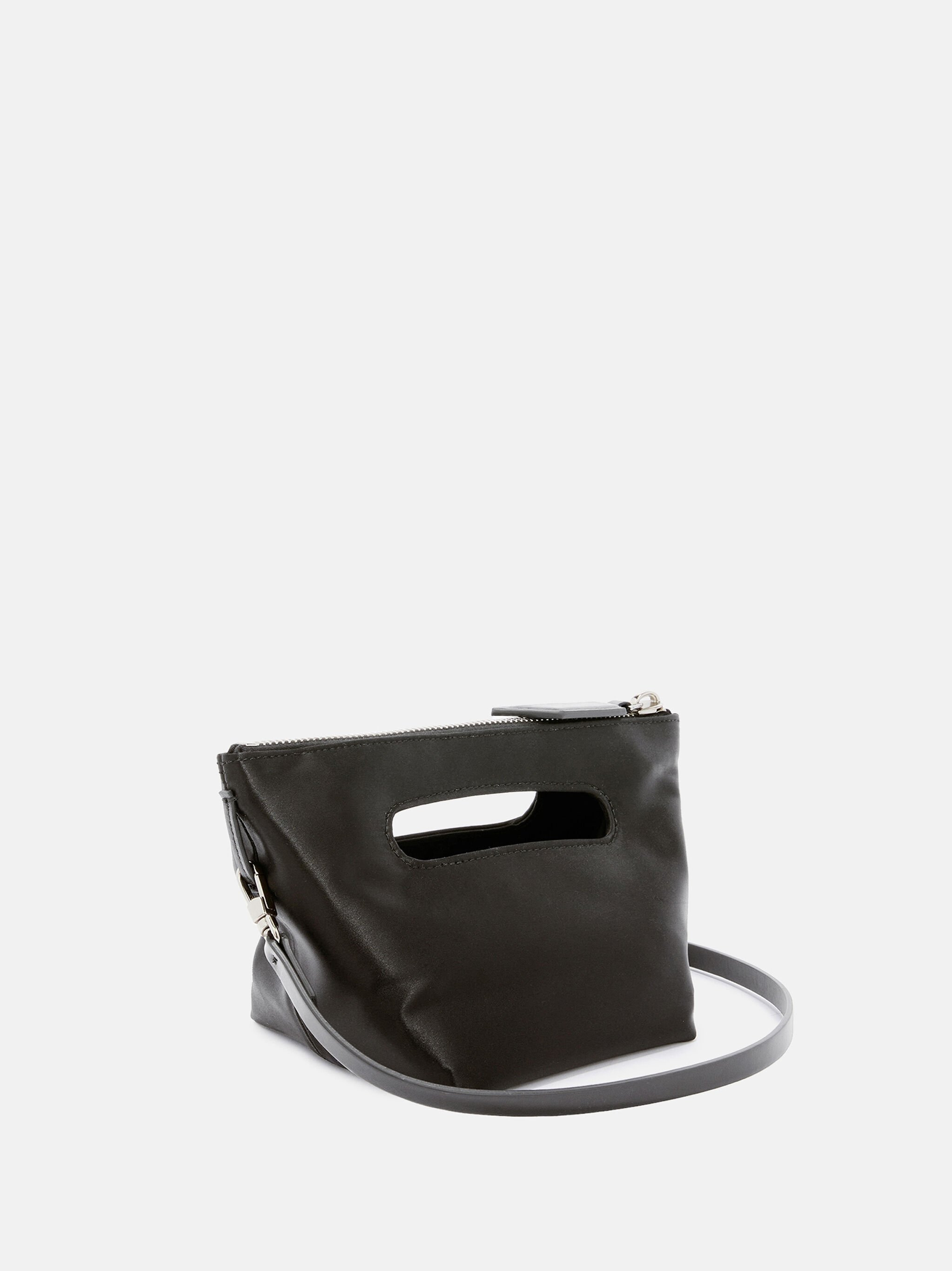 ''VIA DEI GIARDINI 15'' BLACK TOTE BAG - 3