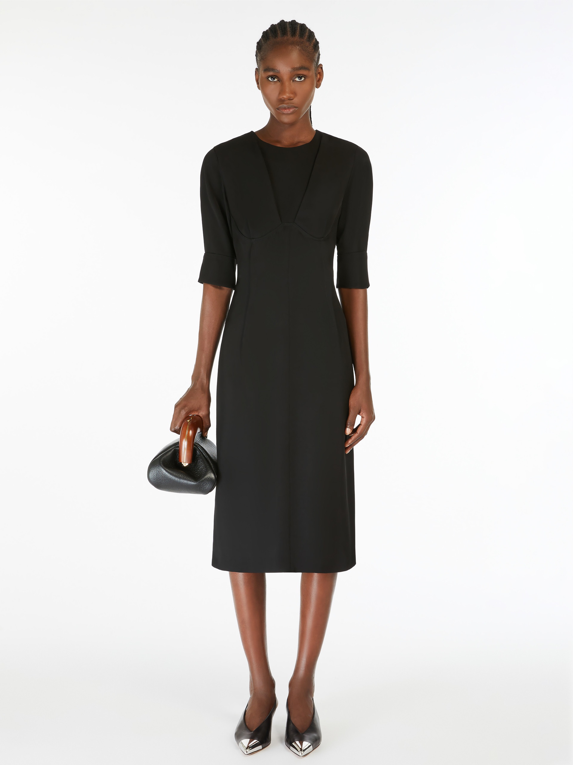 SELE Matte satin dress - 2