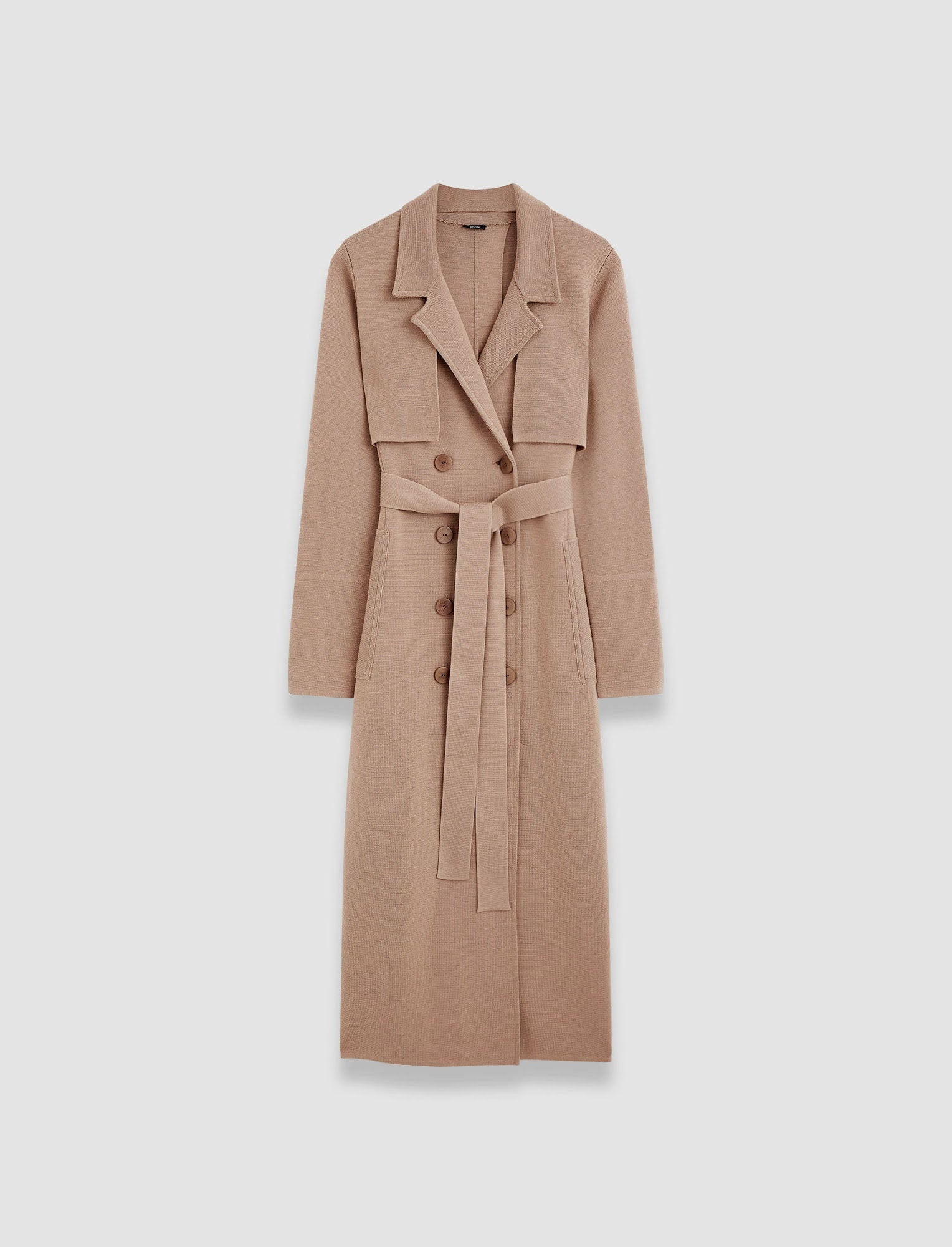 Milano Knitted Wool Coat - 1