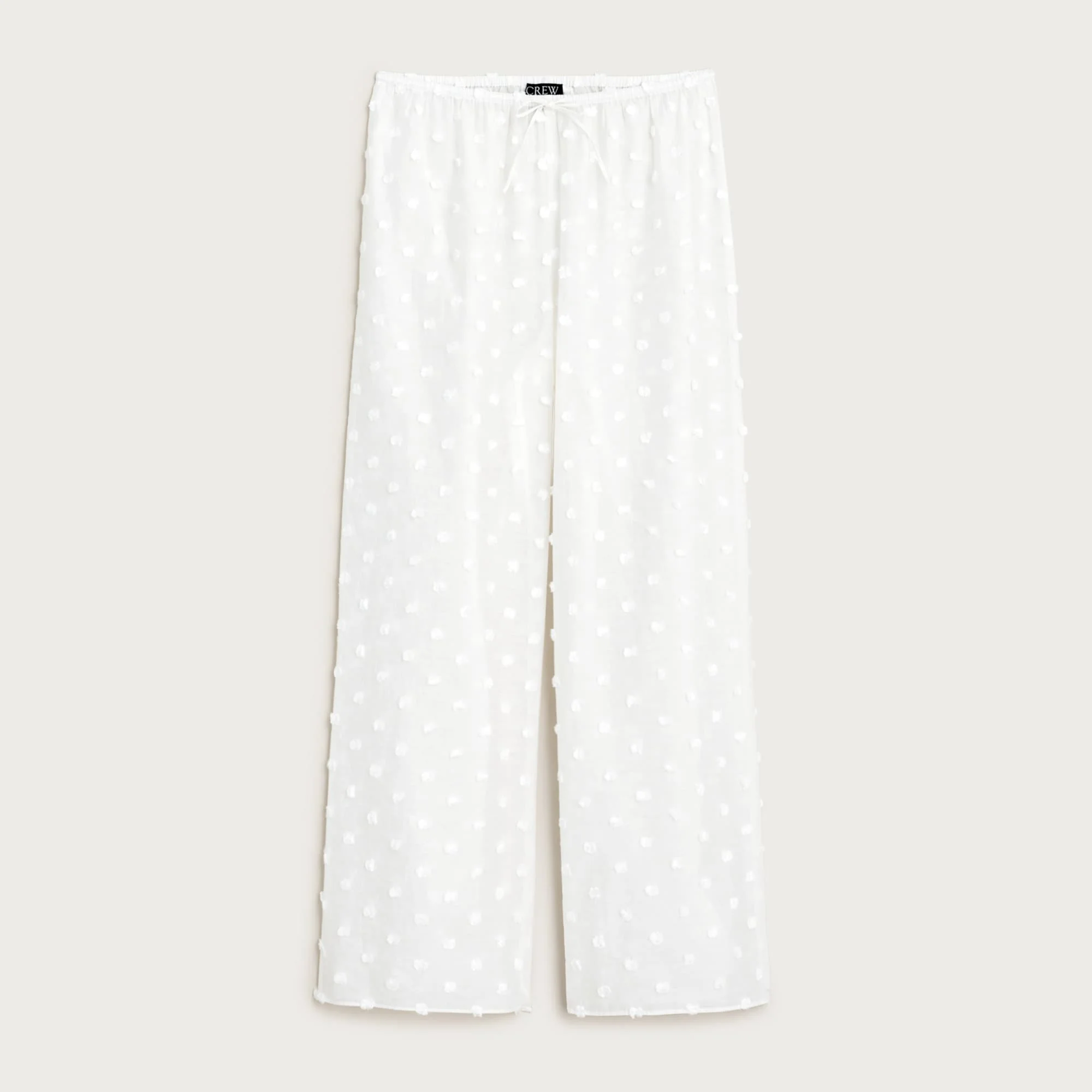 Beach pant with pom-poms - 1