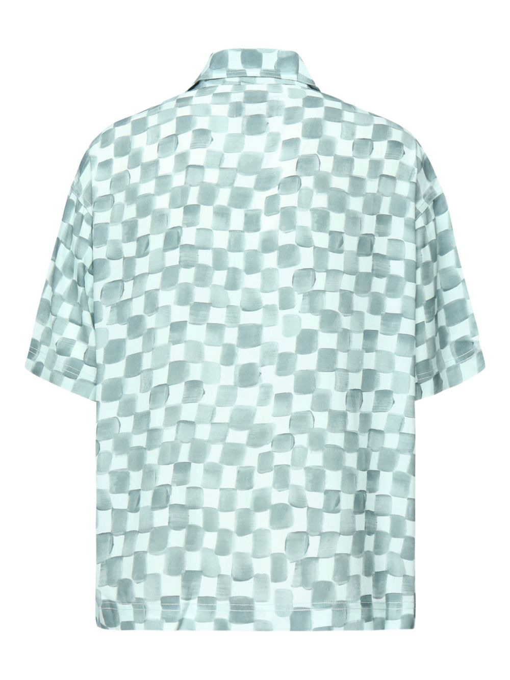 checkered short-sleeve shirt - 2