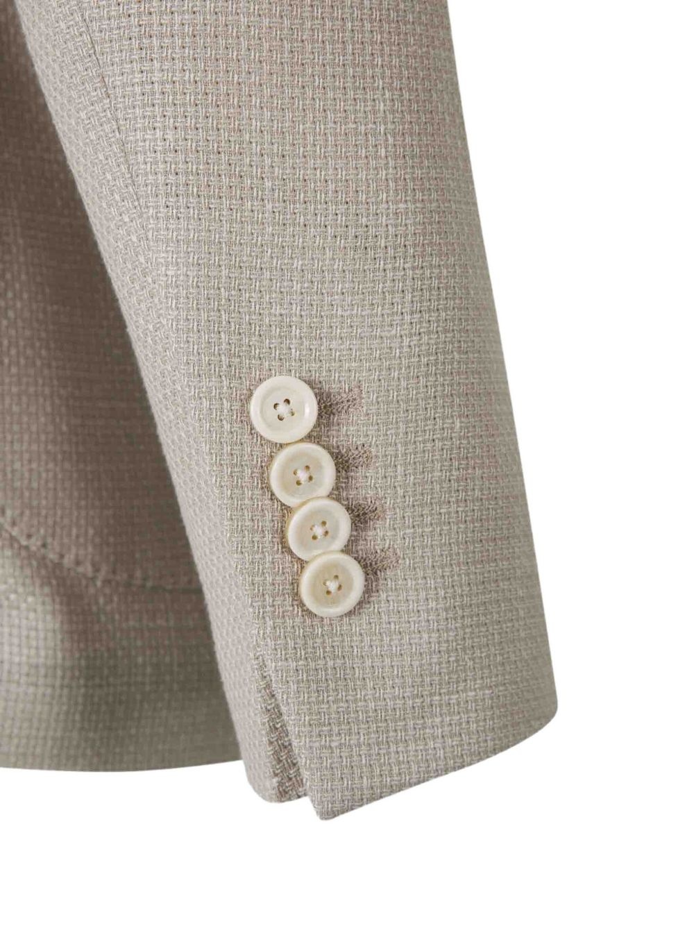 basketweave blazer - 5
