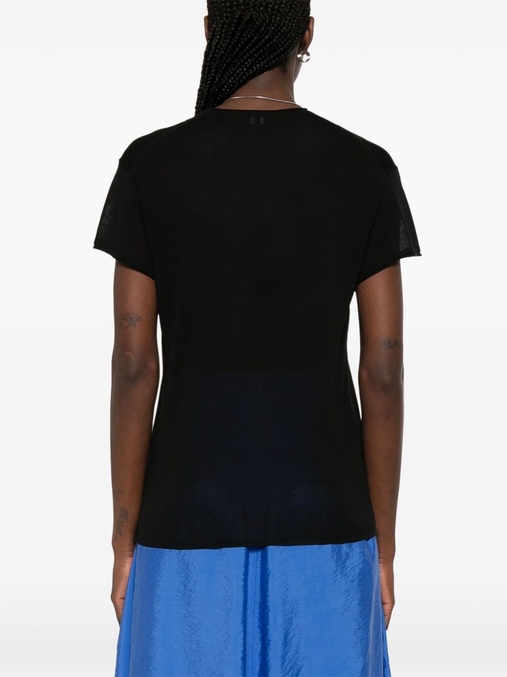 silk T-shirt - 4