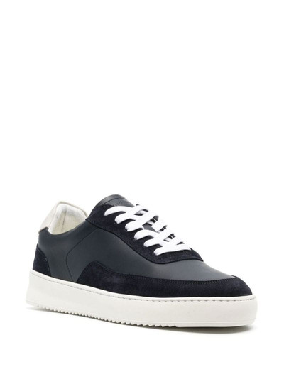 Filling Pieces low-top leather trainers outlook