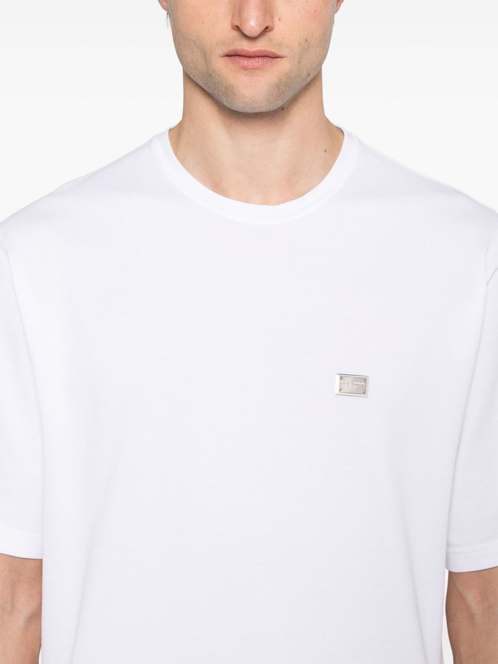 logo-plaque T-shirt - 4
