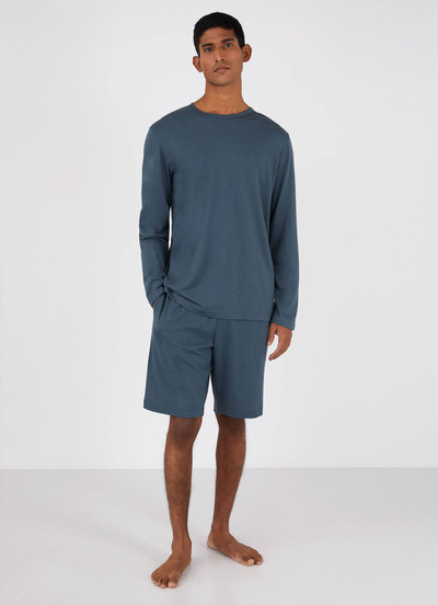 Sunspel Cotton Modal Lounge Long Sleeve T‑shirt outlook