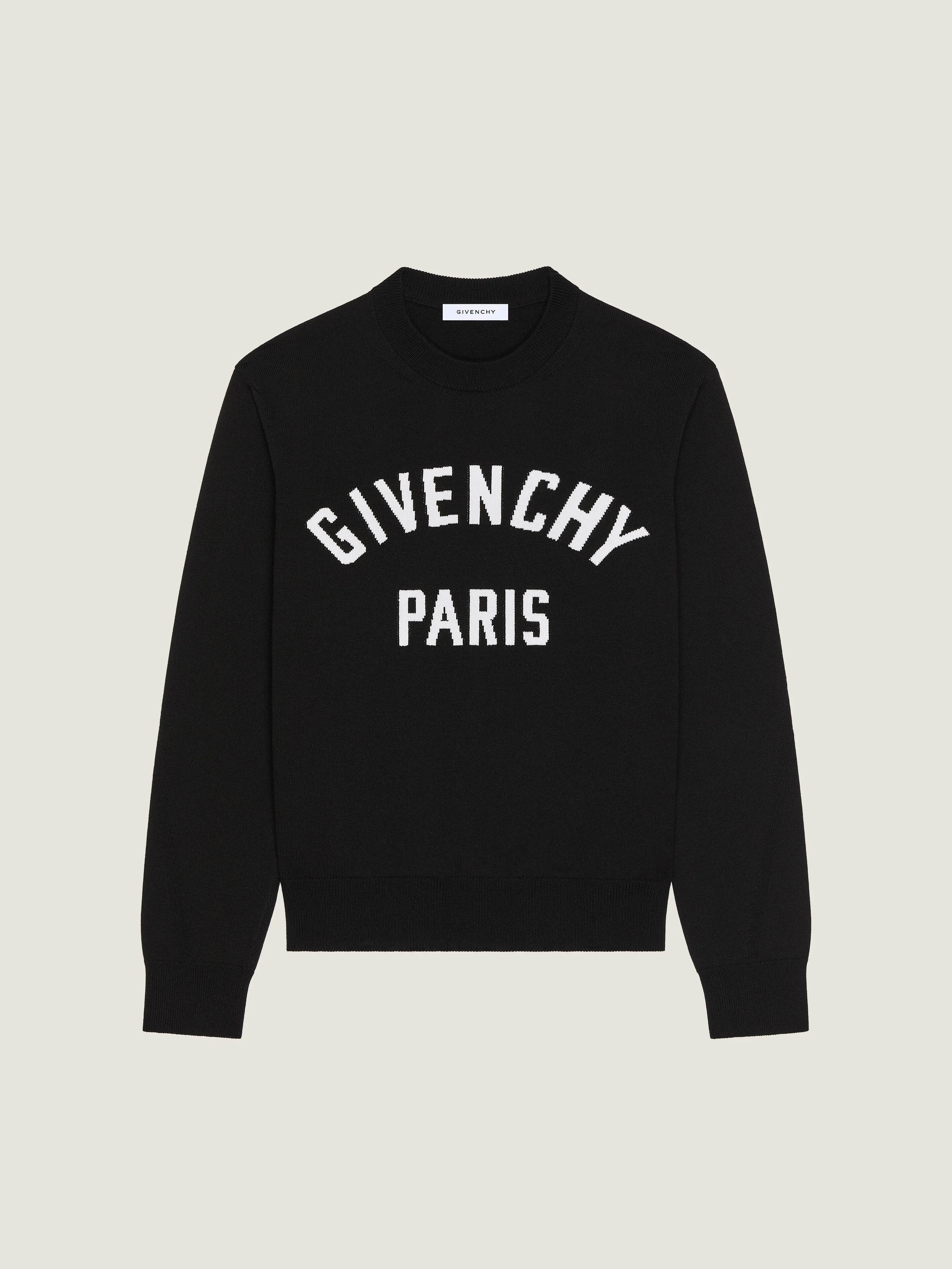 COUTURE SEAM SWEATER IN KNIT WITH GIVENCHY PARIS DETAIL - 1