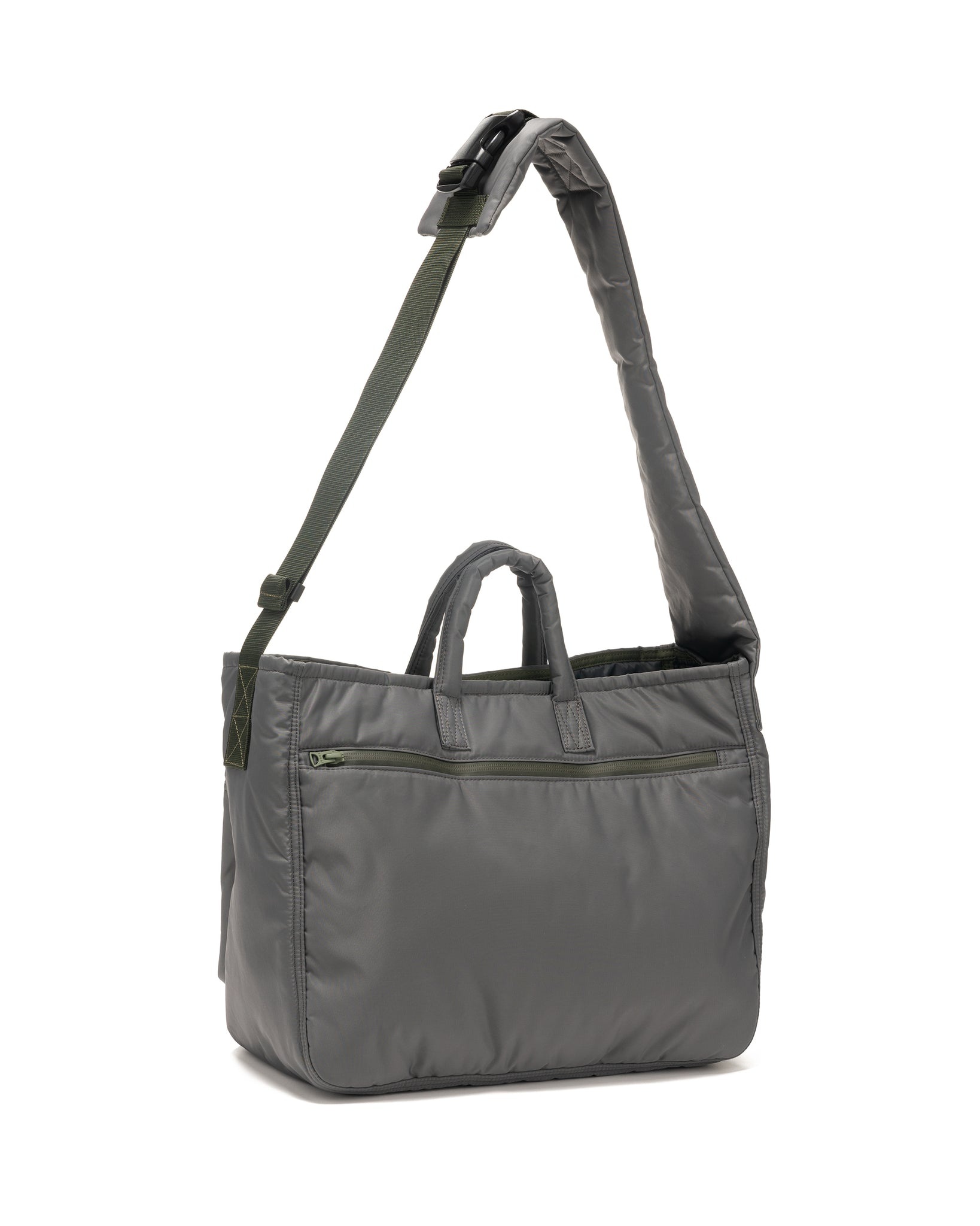 sacai portar オリーブ トートバッグ sacai - sacai x PORTER☆Pocket Tote M限定トートバッグ