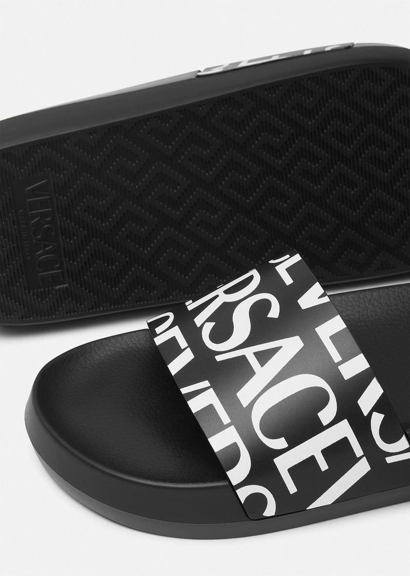 VERSACE Versace Allover Slides outlook