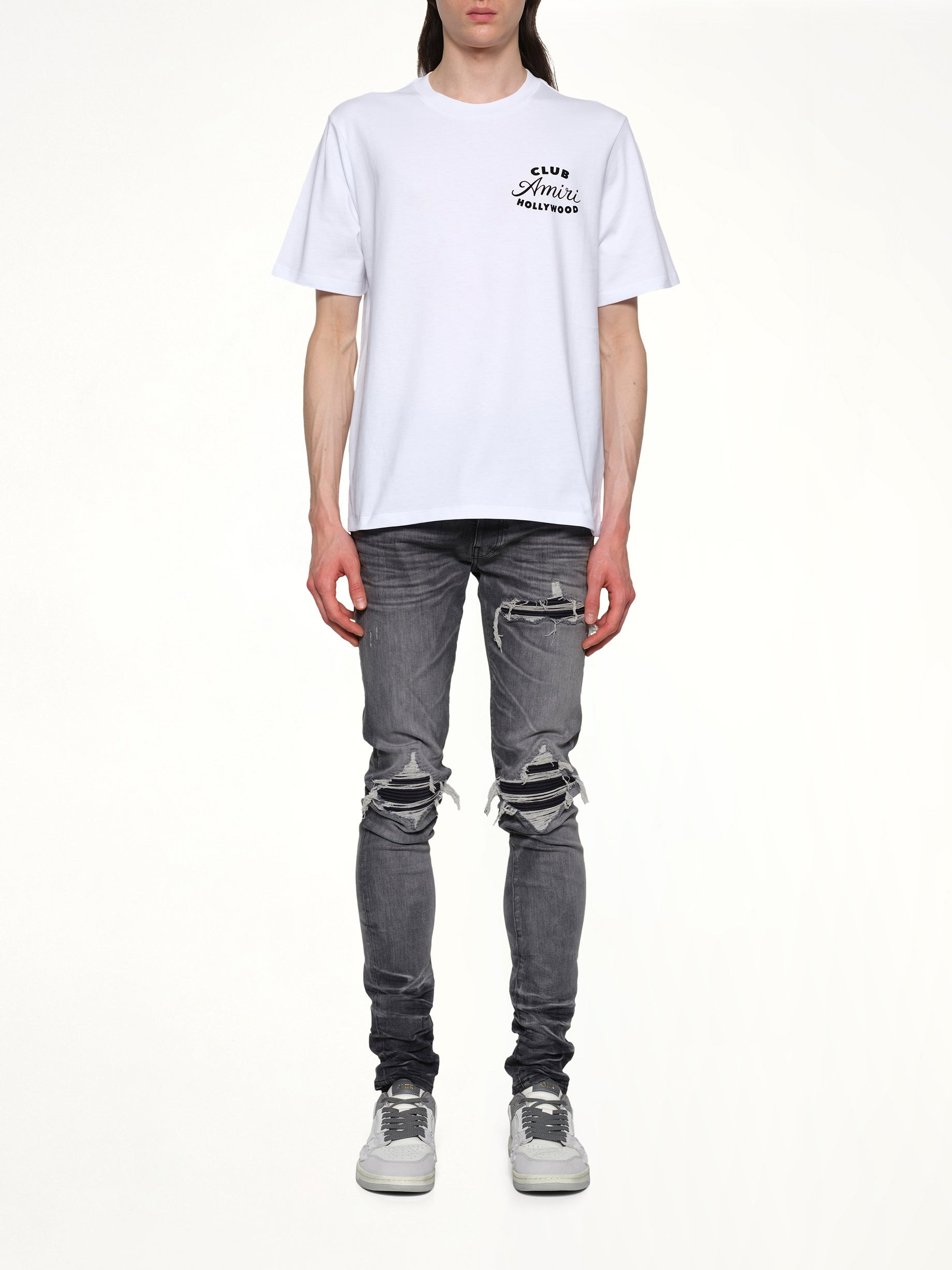 Club Amiri Tee in White - 7