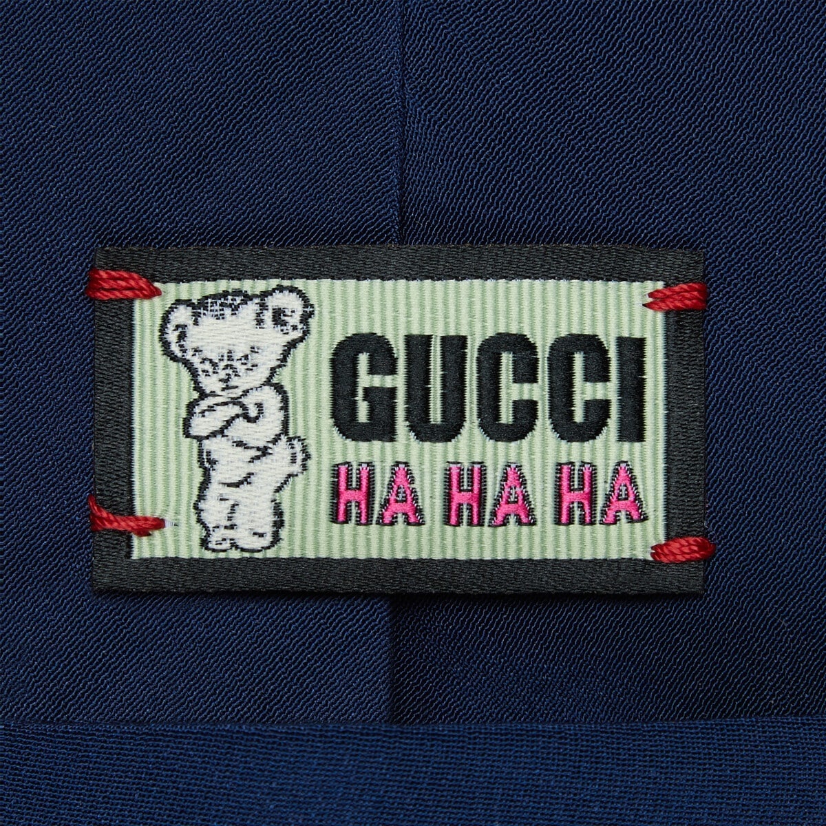Gucci HA HA HA silk tie - 5
