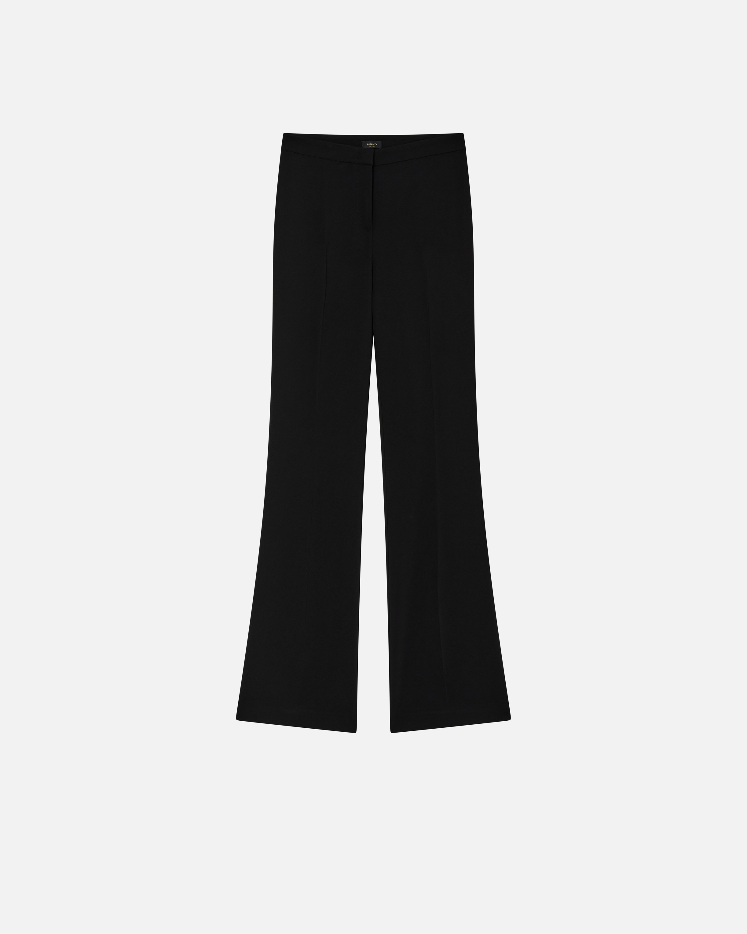 HIGH-WAIST TROUSERS IN TECHNICAL CADY - 1