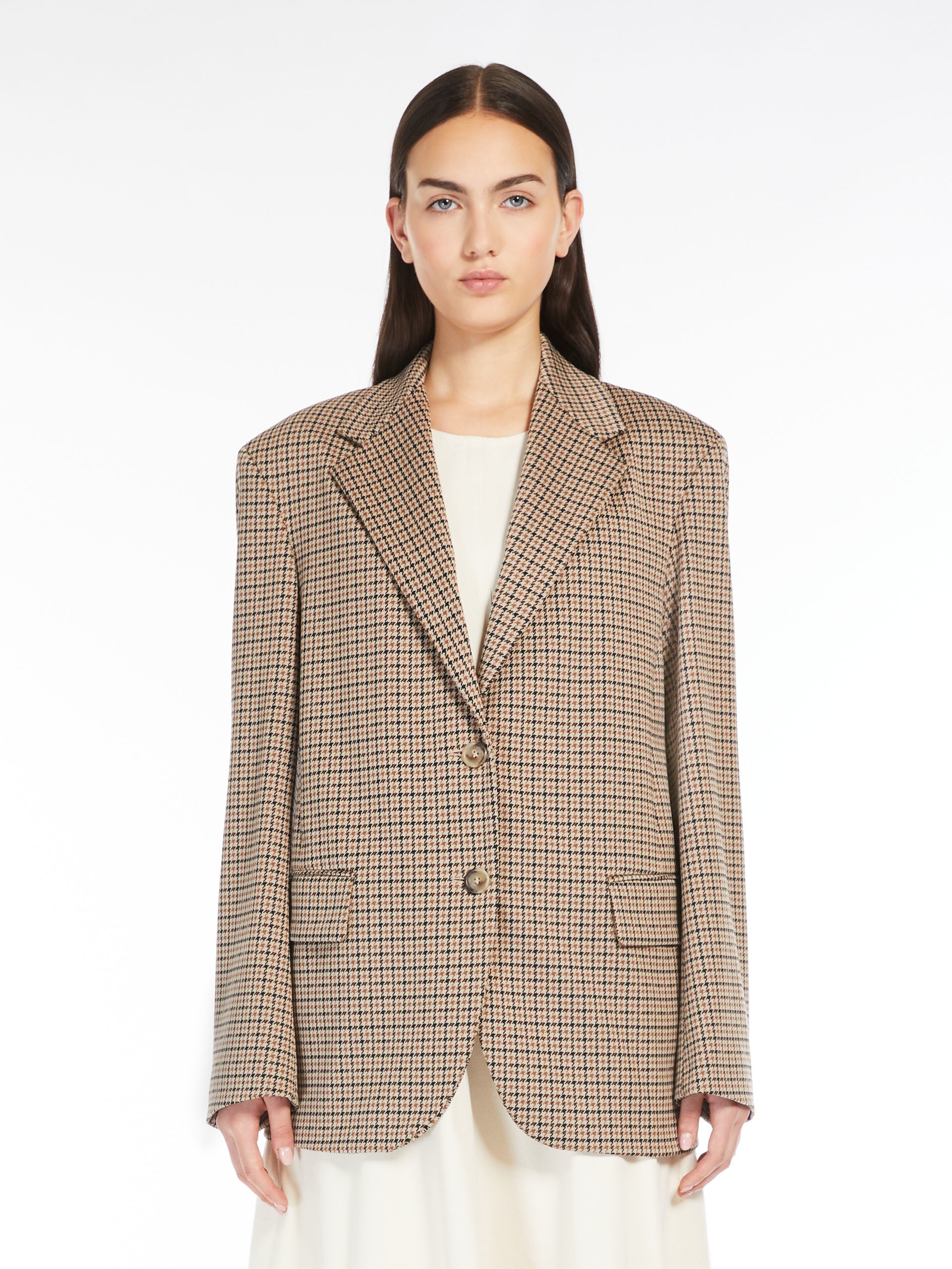 VELETTA Jacquard jersey blazer - 3