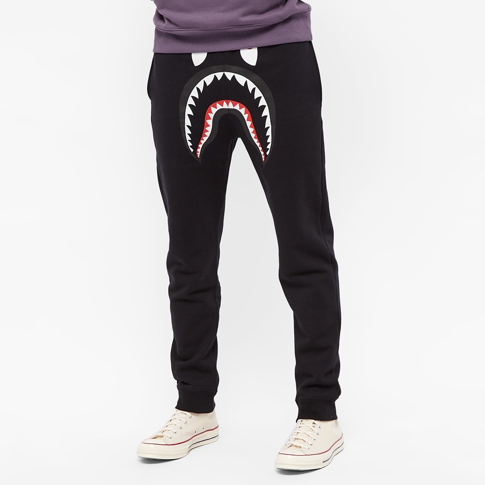 A Bathing Ape Shark Slim Sweat Pants - 4