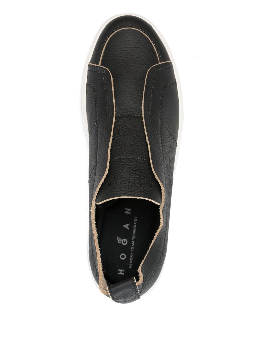 leather sneakers - 4
