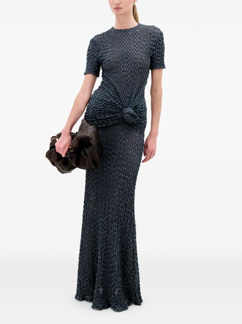 SILVIA TCHERASSI Ciji textured maxi skirt outlook