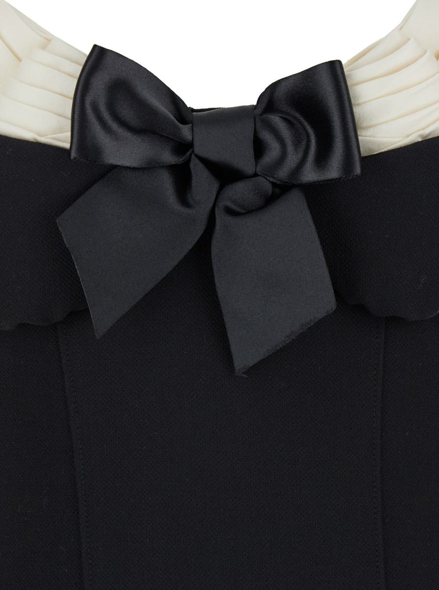 ワンピース SHUSHU/TONG bustier spliced dress SHUSHU/TONG embellished-bustier Midi Dress | Grey | FARFETCH