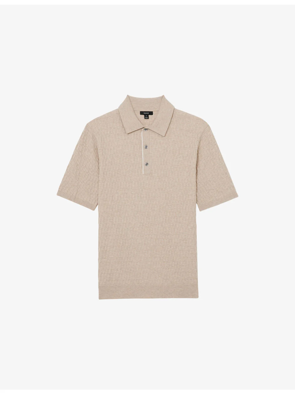 Era Half-Button Textured-Knit Polo - 1