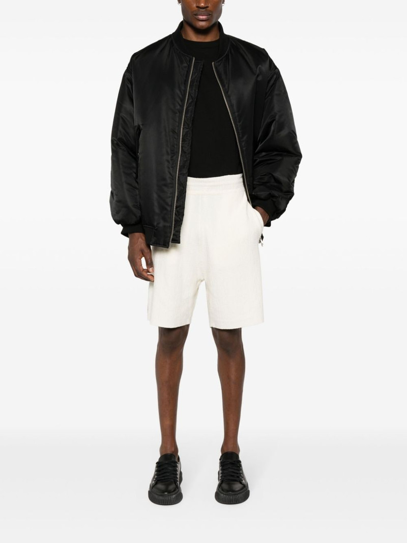 Golden Goose Lionel striped knitted shorts outlook