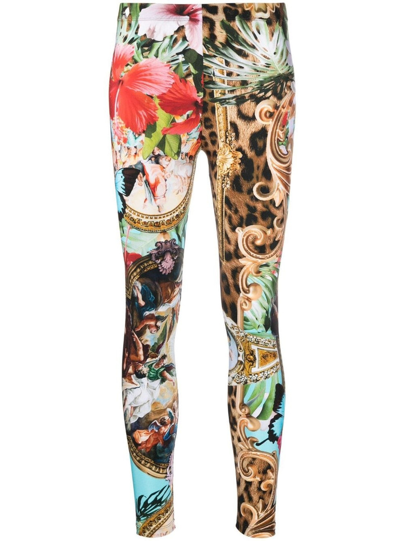 Baroque Flowers leggings 1