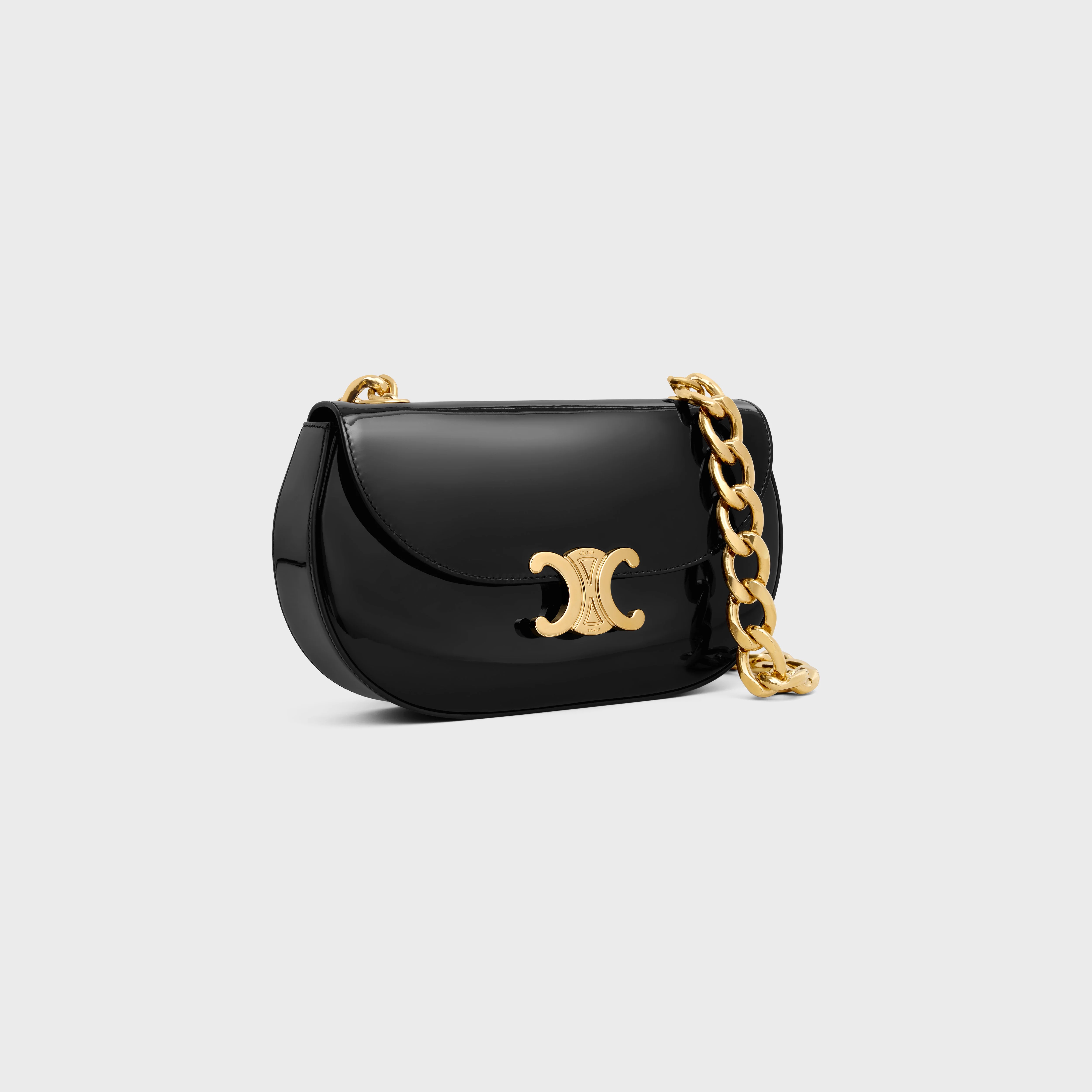 Chain Besace Talulah in PATENT CALFSKIN - 2