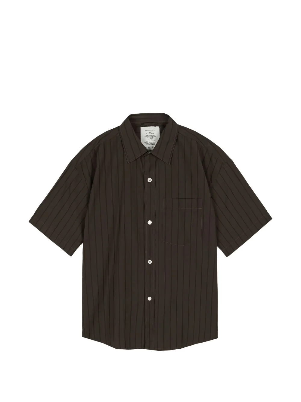 striped pocket shirt - 1