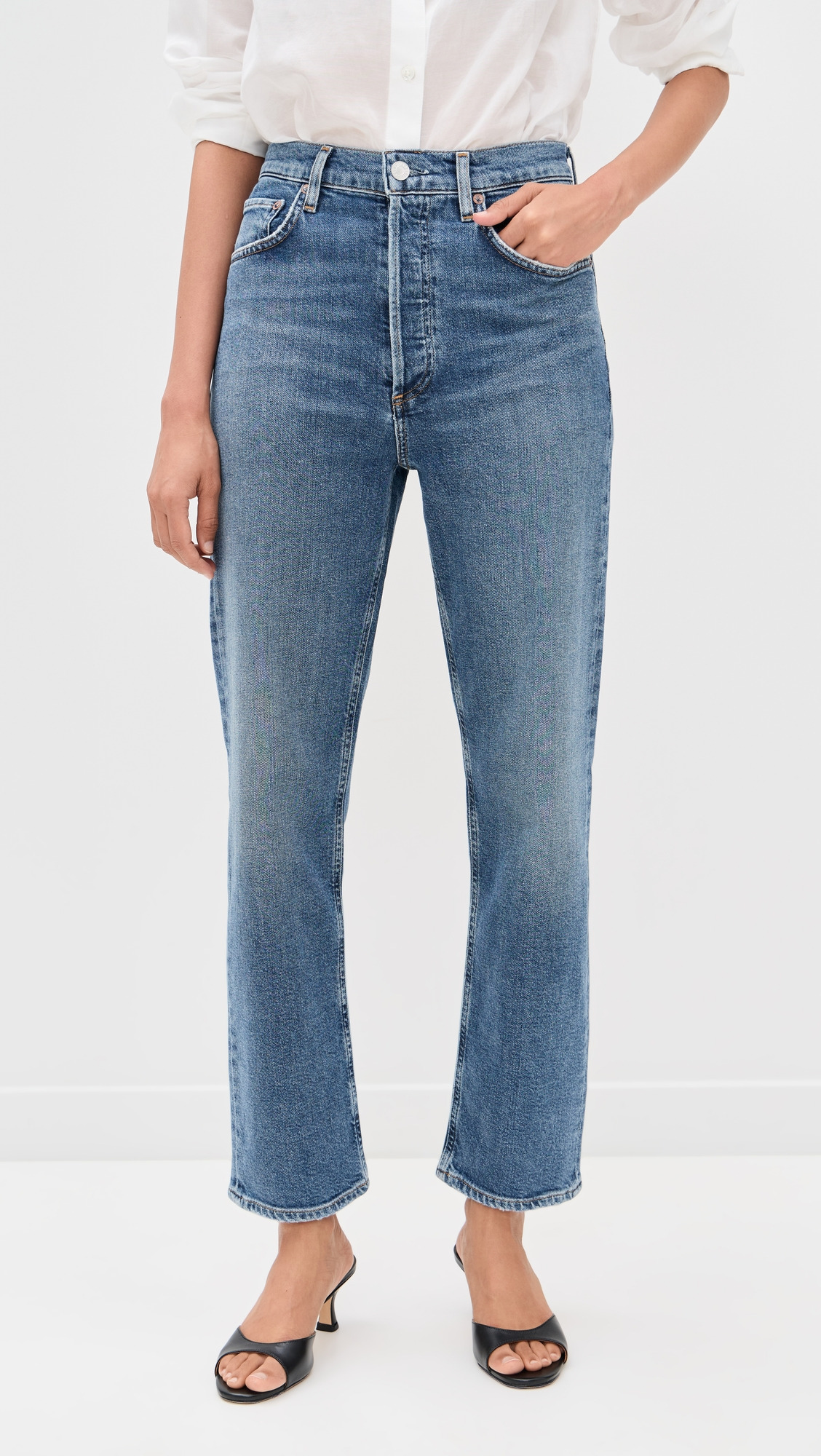 90's Pinch Waist Jeans - 2
