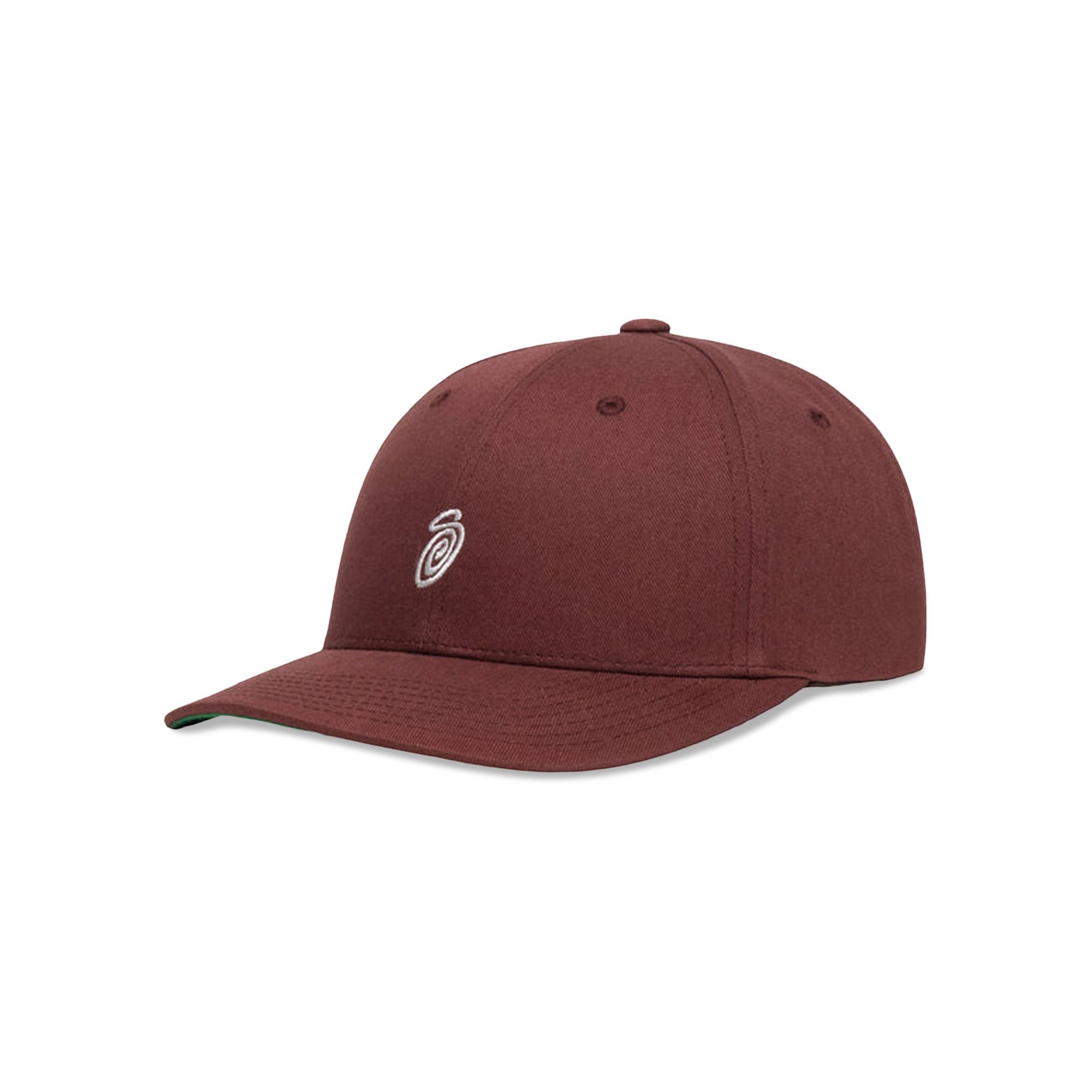 Stussy Swirly S Low Pro Cap 'Brown' - 1