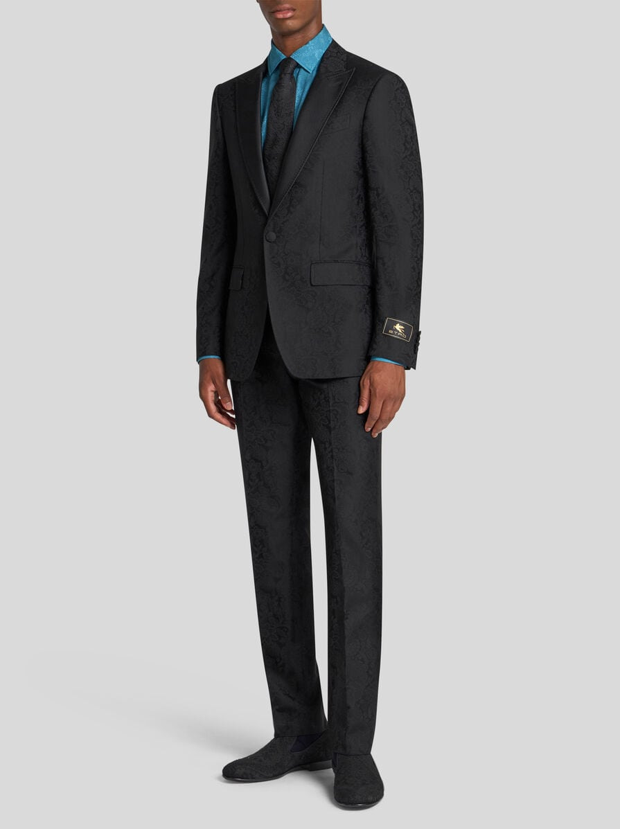 SINGLE-BREASTED FLORAL BLAZER - 3
