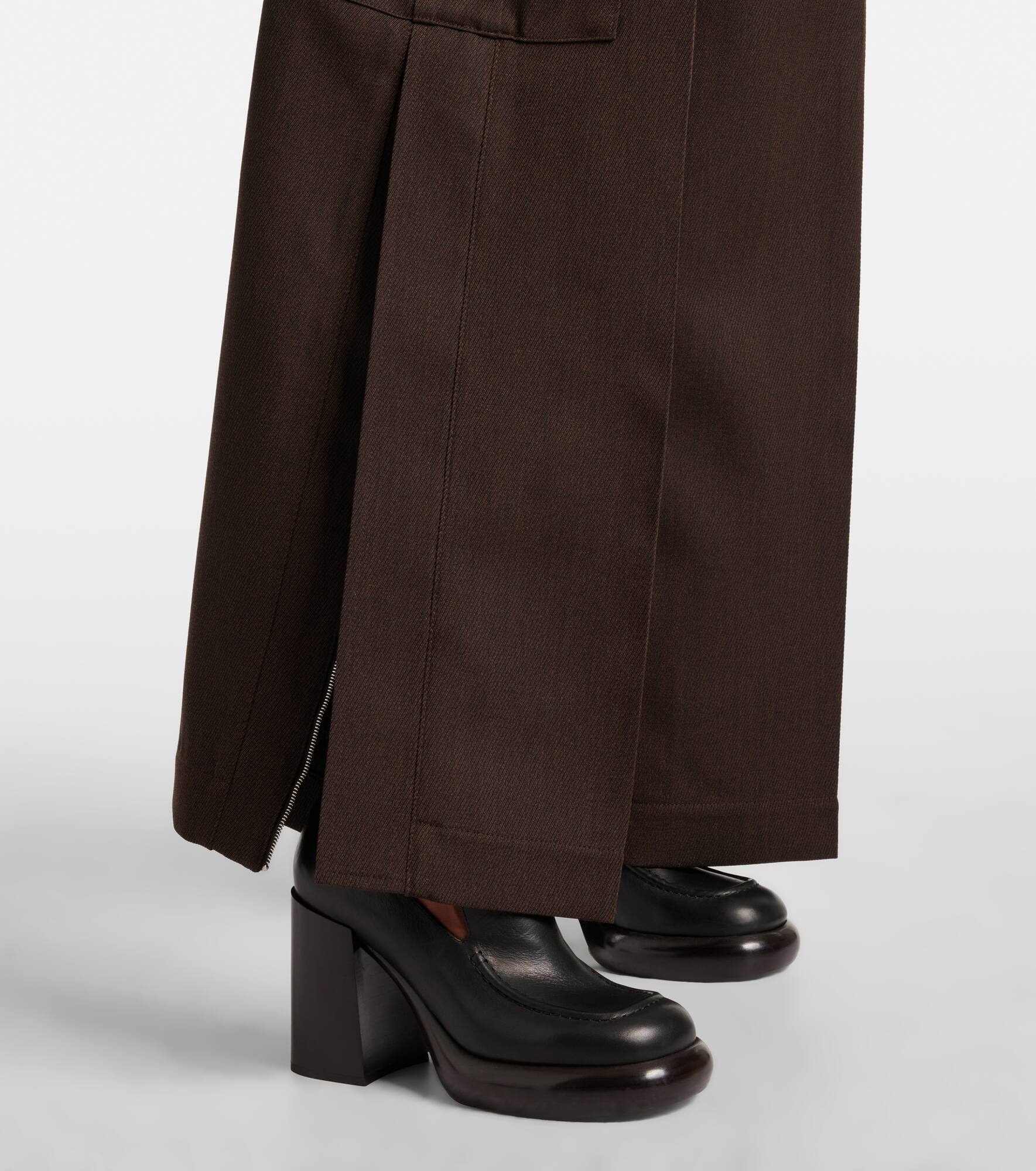 Wool cargo pants - 6