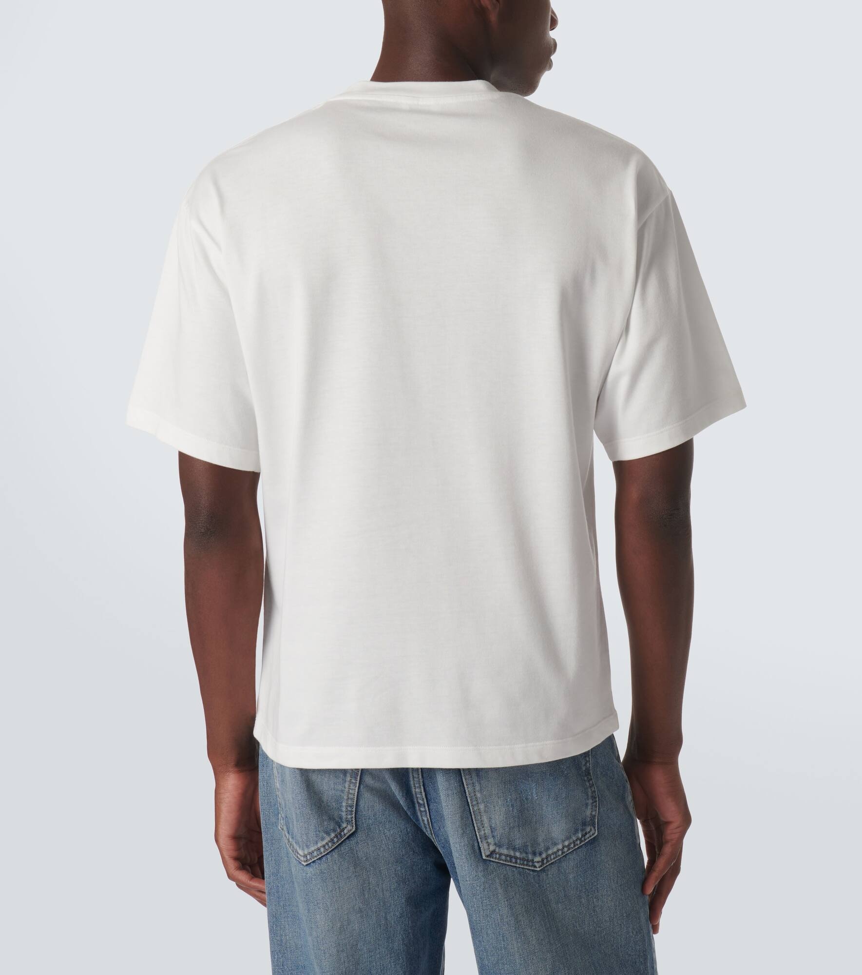 Cotton-blend T-shirt - 4