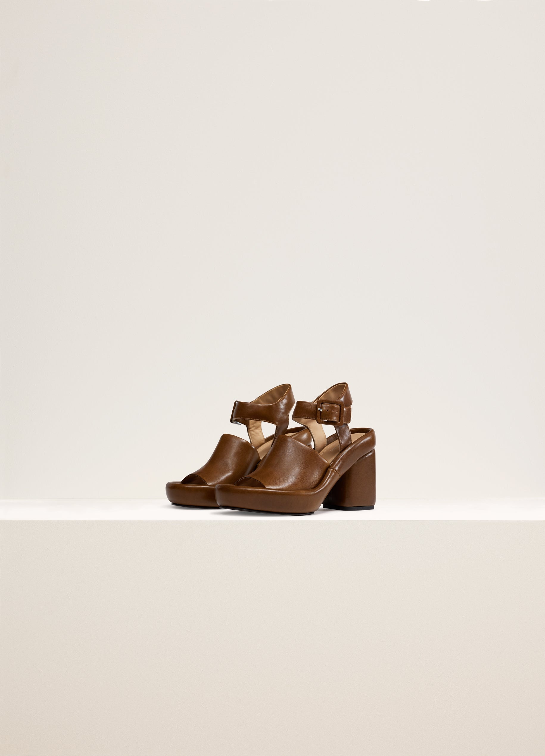 PADDED WEDGE SANDALS - 2