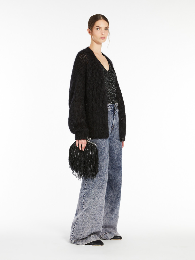 WEEKEND Max Mara PALLORE Cotton denim wide jeans outlook
