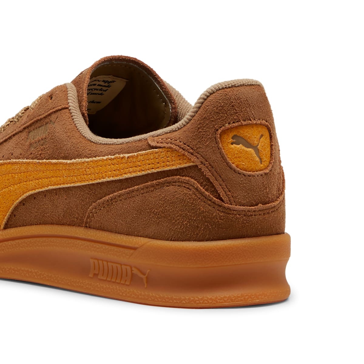 PUMA Indoor R Suede 'Chocolate Chip Sport Yellow' 398531-02 - 6