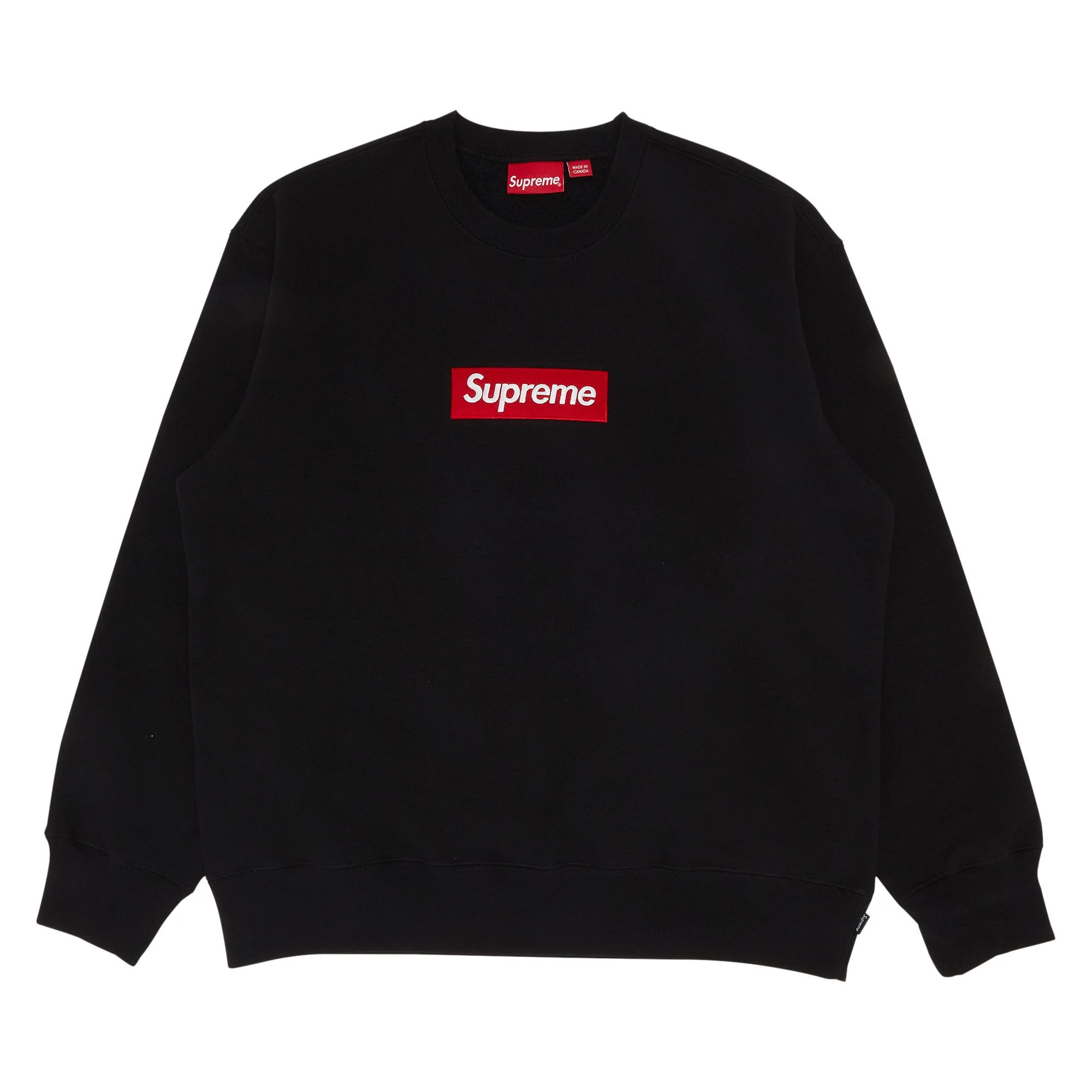 Supreme Box Logo Crewneck 'Black' - 1