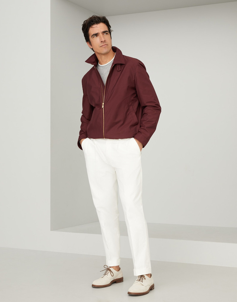 Silk and cotton jersey crew neck T-shirt with faux-layering 5