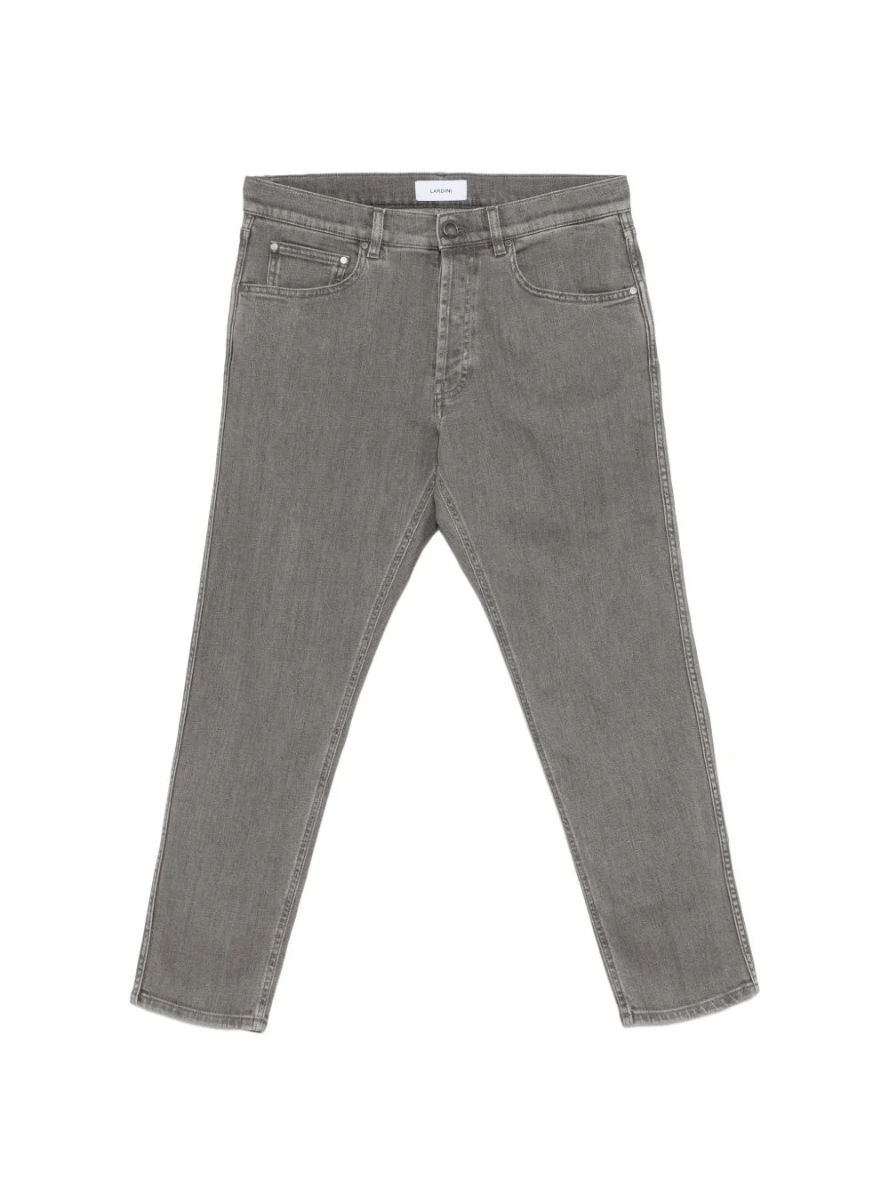 button-fastening jeans - 1