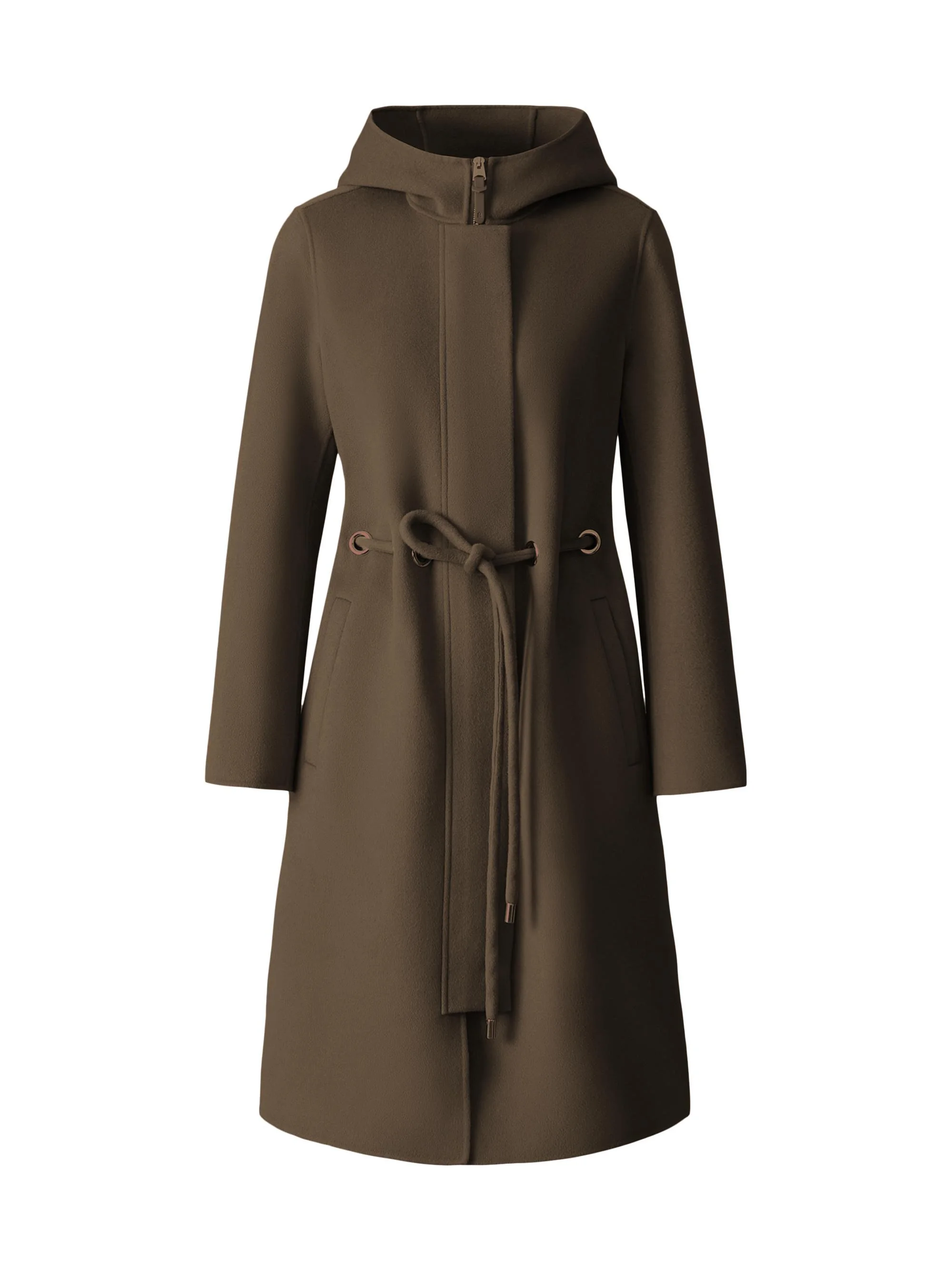 Women's Blithe Wool Coat - Light Camel - 1