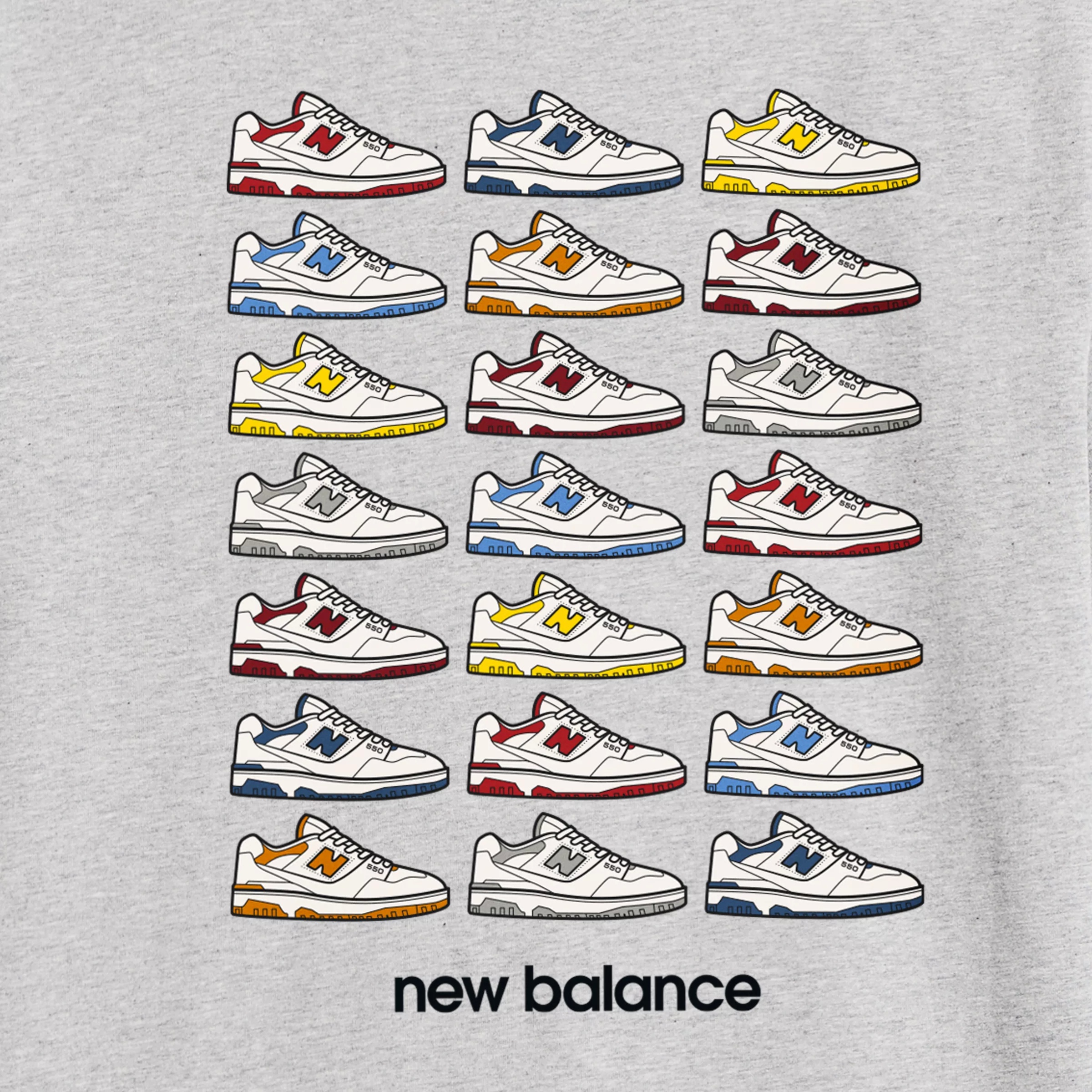 550 Color Graphic T-Shirt - 3