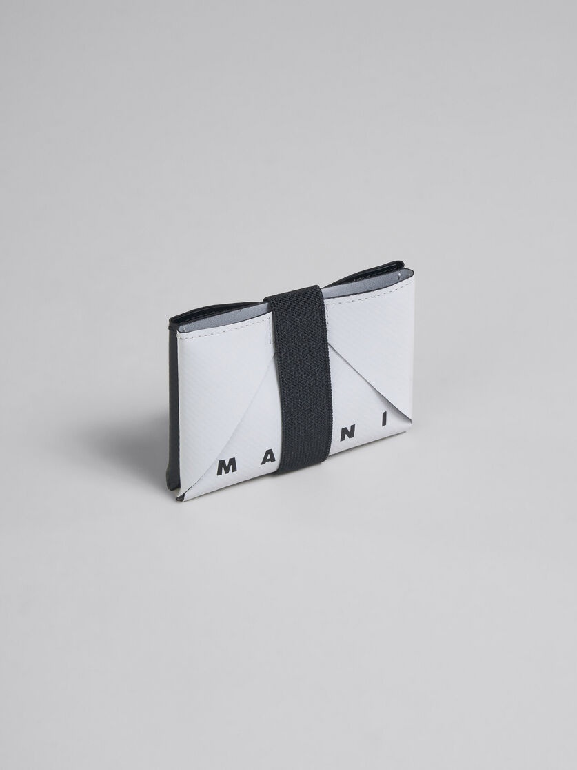 GREY AND BLACK ORIGAMI CARD CASE - 4
