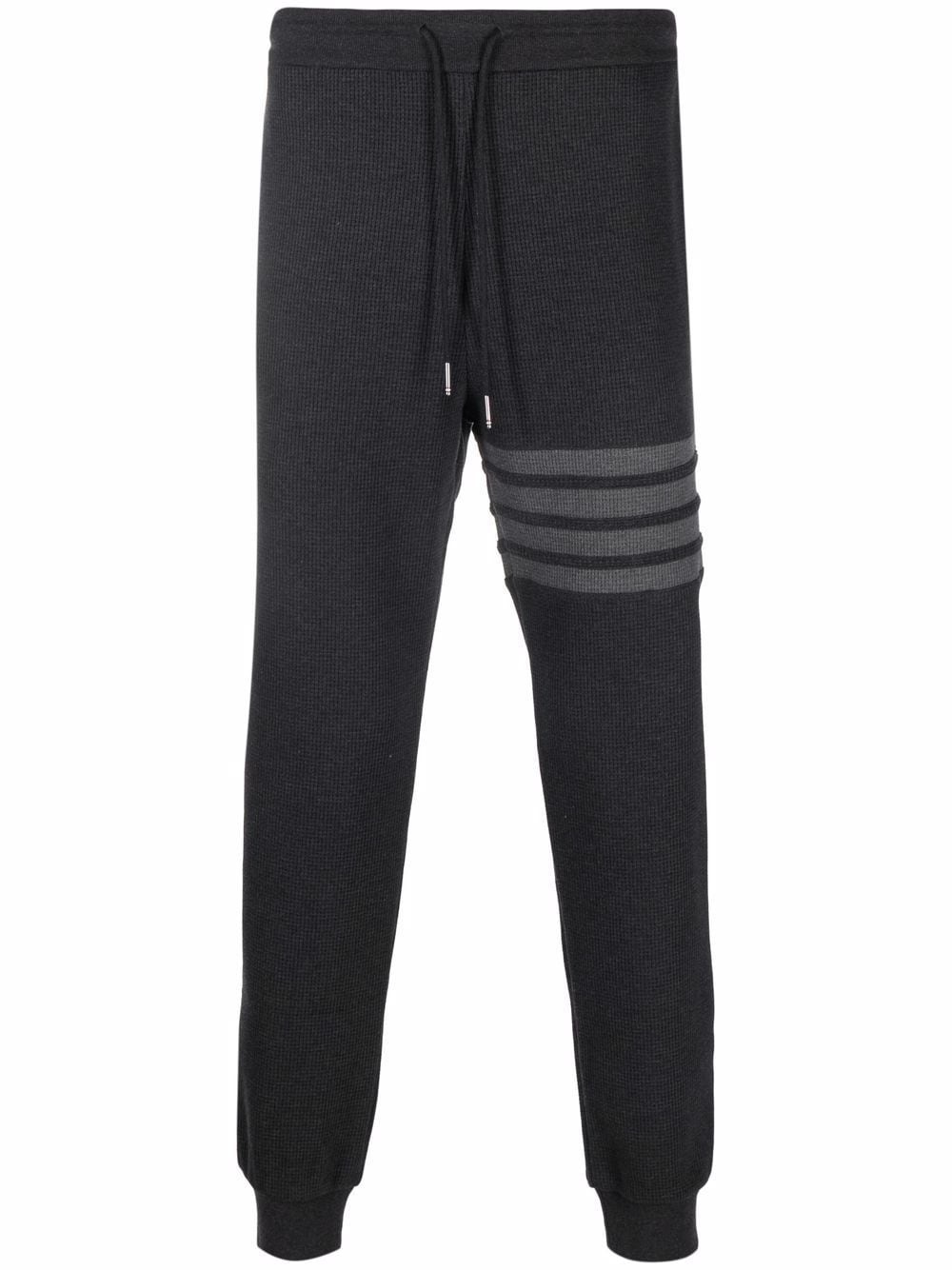 4-Bar tapered track pants - 1