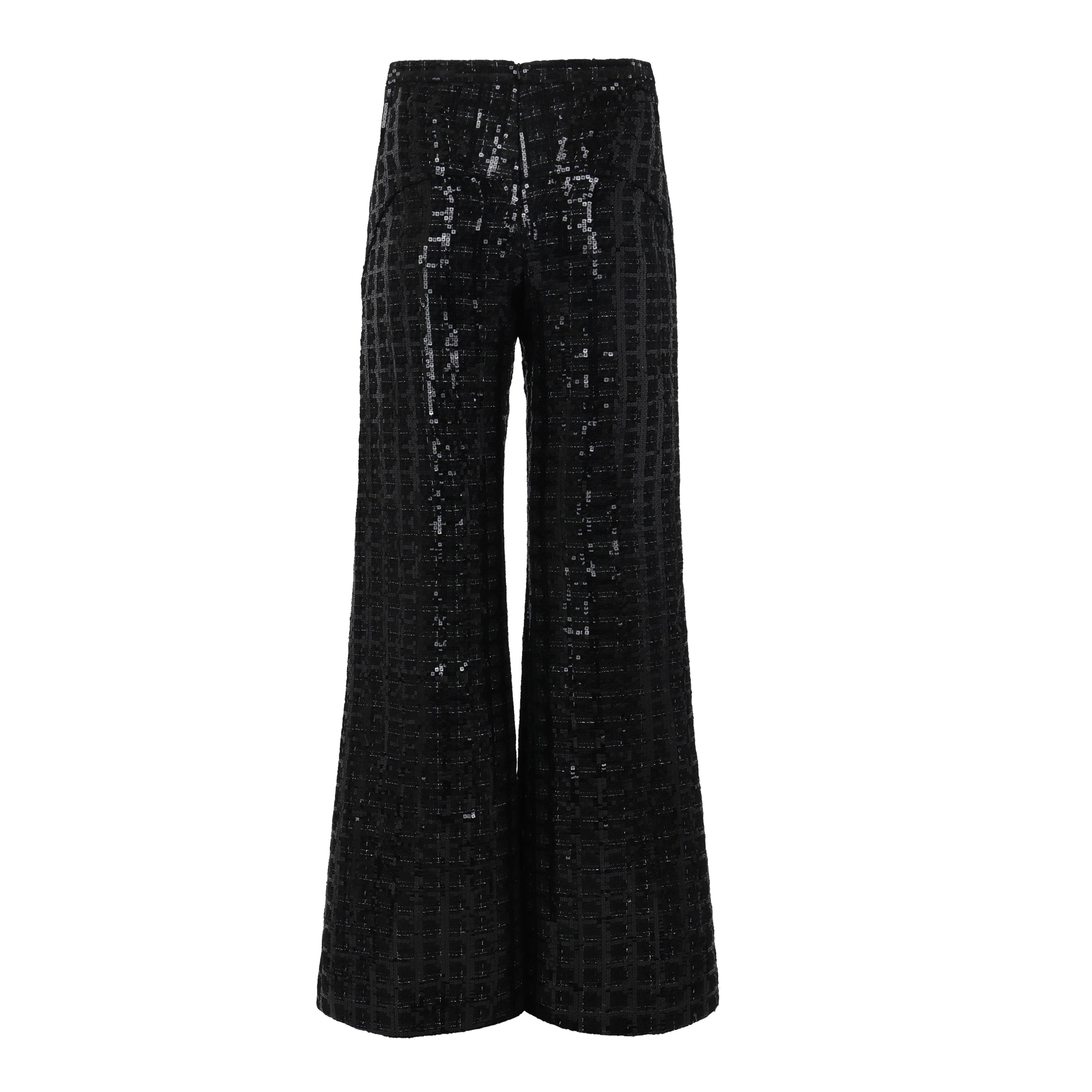 Tweed and Sequin Taylor Pant - 2